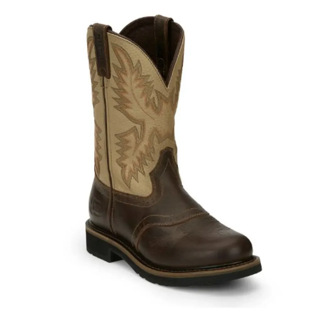 Justin Men's Golden Brown Superintendent 11